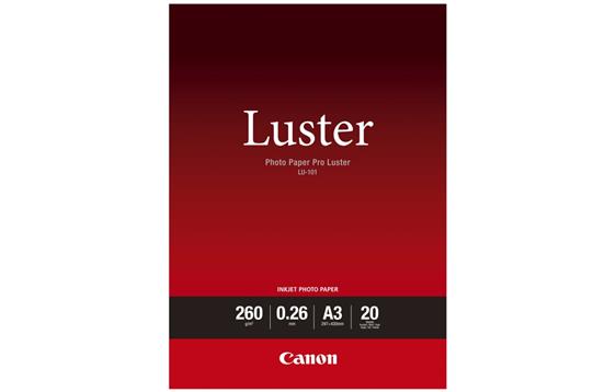 113951 Canon  Fotopapir CANON Luster A3 260g (20) 